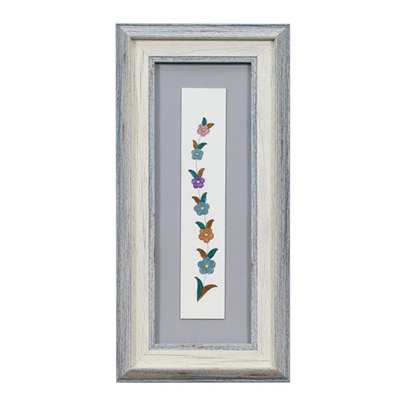 لوحة فنية مائية مصنوعة يدويًا e38، مقاس 16×33 سم - 6216 - 1