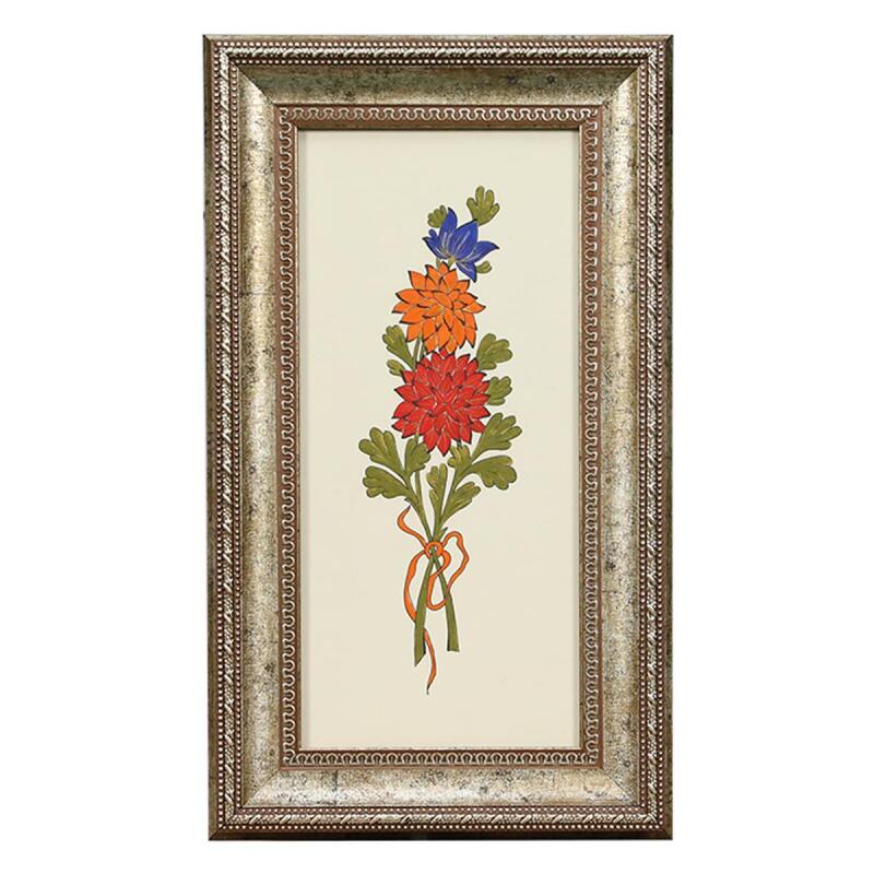لوحة فنية مائية يدوية الصنع e38 مقاس 19×32 سم - 6210 - 1