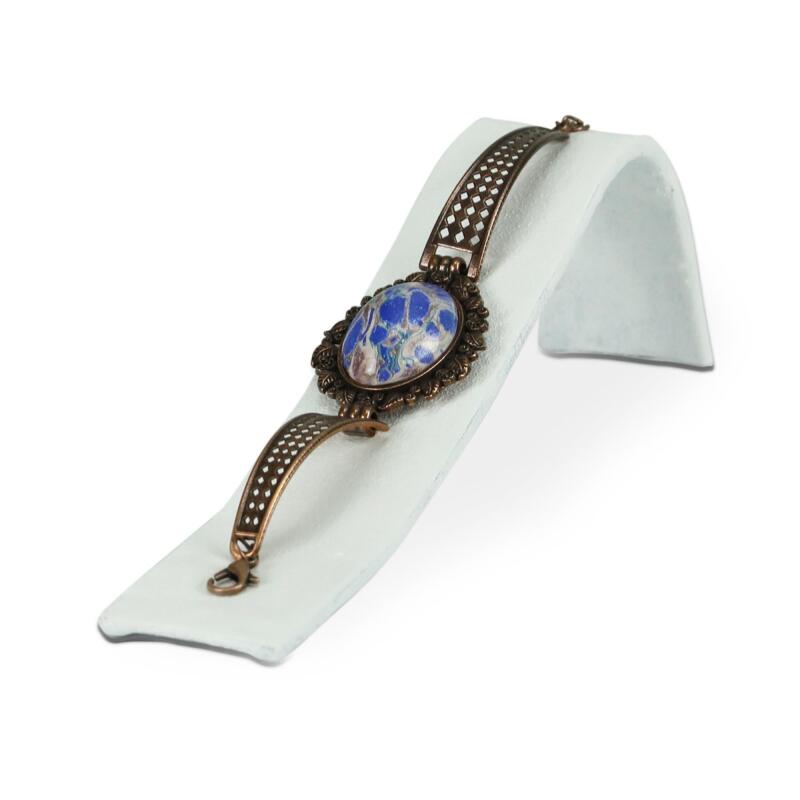 MARBLING DOUBLE SUIT BRACELET AND RING - 3