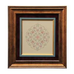 e38 EL İŞÇİLİĞİ RENKLİ HALKAR TABLO 41 * 39 cm - 2719 - e38