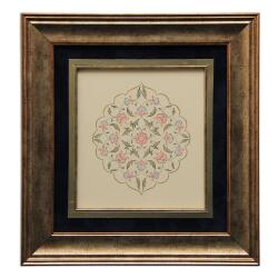 e38 EL İŞÇİLİĞİ RENKLİ HALKAR TABLO 41 * 39 cm - 2722 - e38