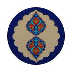 e38 EL İŞÇİLİĞİ RUMİLİ MADALYON TABLO 39 * 29 cm - 1701 - 2
