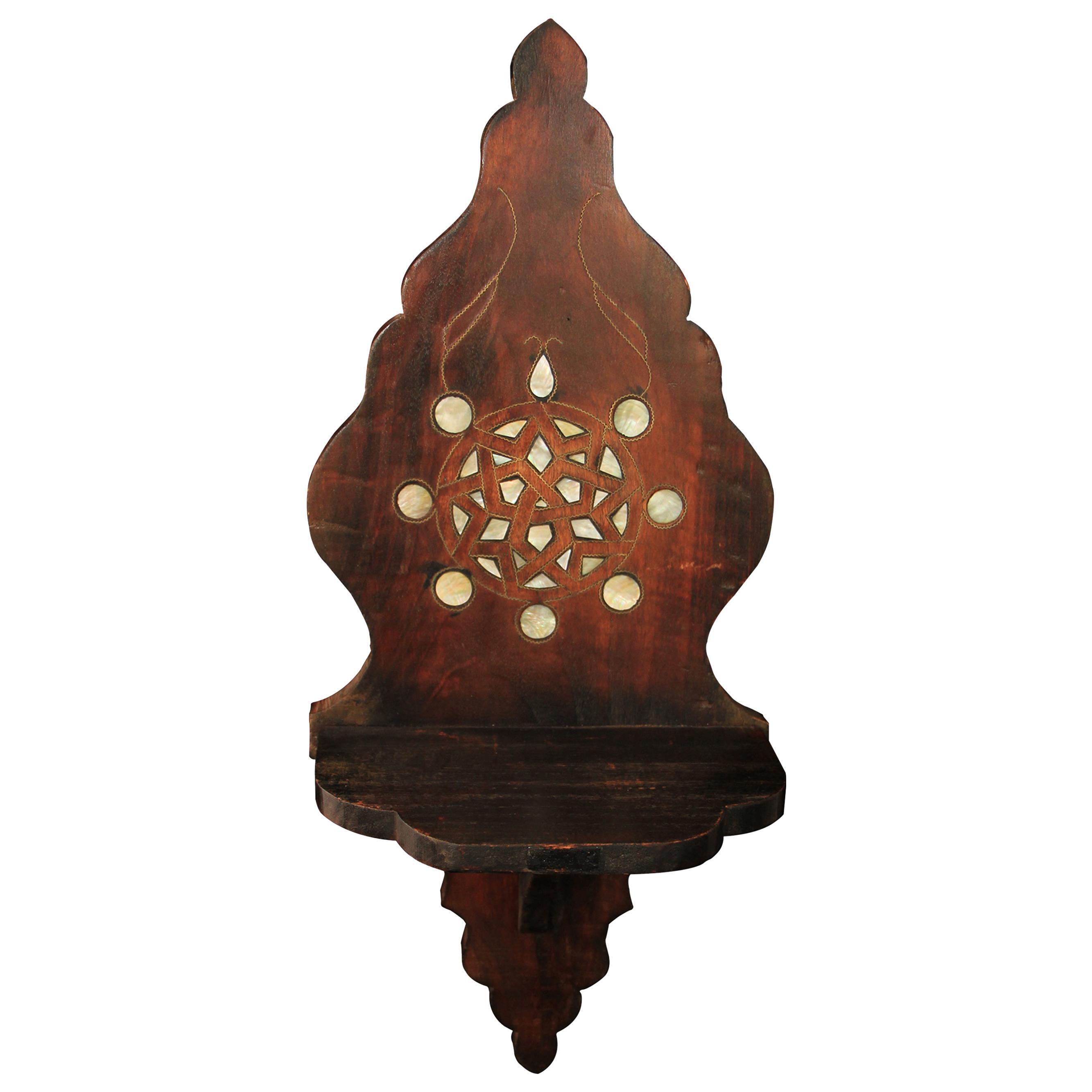 e38 EL İŞÇİLİĞİ SEDEF KAKMA ÇIRALIK 54*24 cm - 910