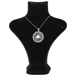 SILVER NECKLACE - e38