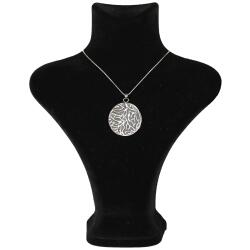 رأس قلادة فضية -4316 - e38