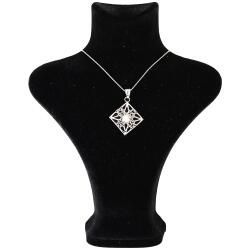 SILVER NECKLACE - e38