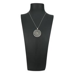 SILVER NECKLACE - e38