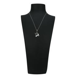 SILVER NECKLACE - e38