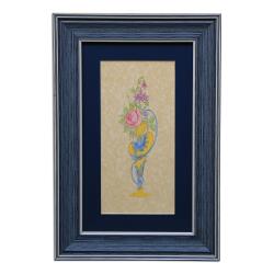 e38 EL İŞÇİLİĞİ ŞÜKUFE TABLO ( REPRODÜKSİYON ) 46 * 31 cm - 2710 - 1