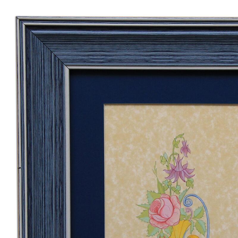 e38 EL İŞÇİLİĞİ ŞÜKUFE TABLO ( REPRODÜKSİYON ) 46 * 31 cm - 2710 - 2