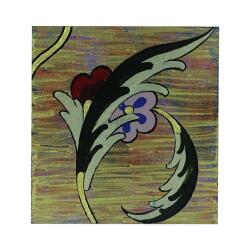 e38 EL İŞÇİLİĞİ TEZHİP BARDAK ALTLIK 10*10 cm - 5743 - e38