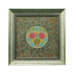 e38 EL İŞÇİLİĞİ TEZHİP TABLO 43*43 cm - 5591 - e38