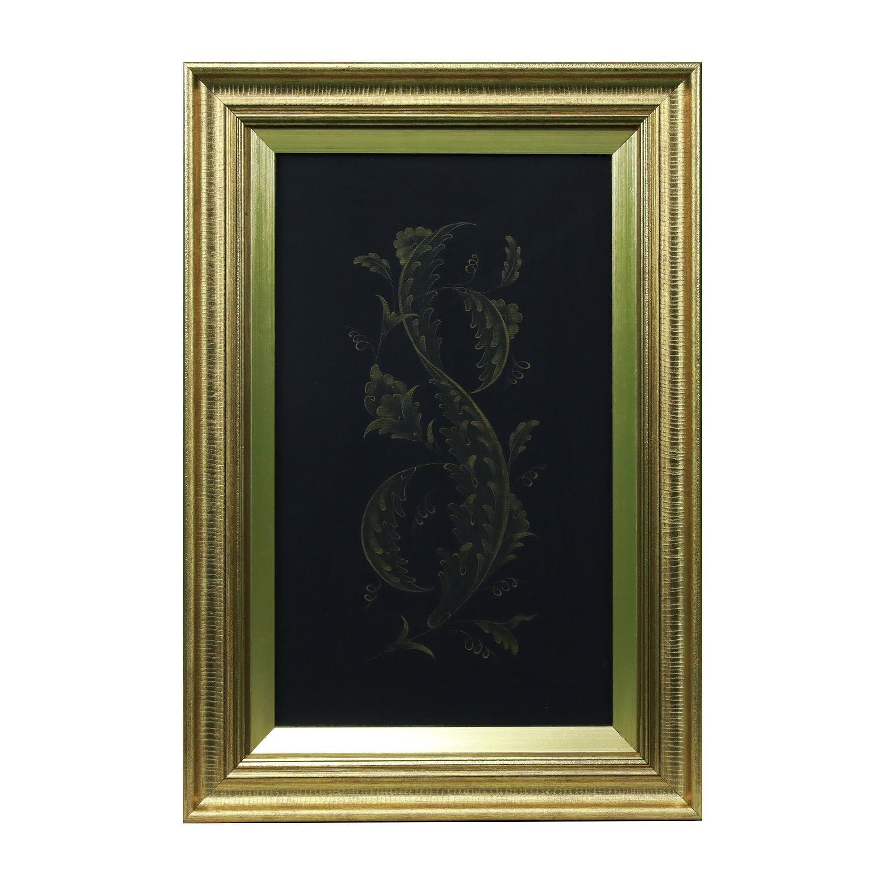 e38 EL İŞÇİLİĞİ TEZHİP TABLO 47*32 cm - 5592