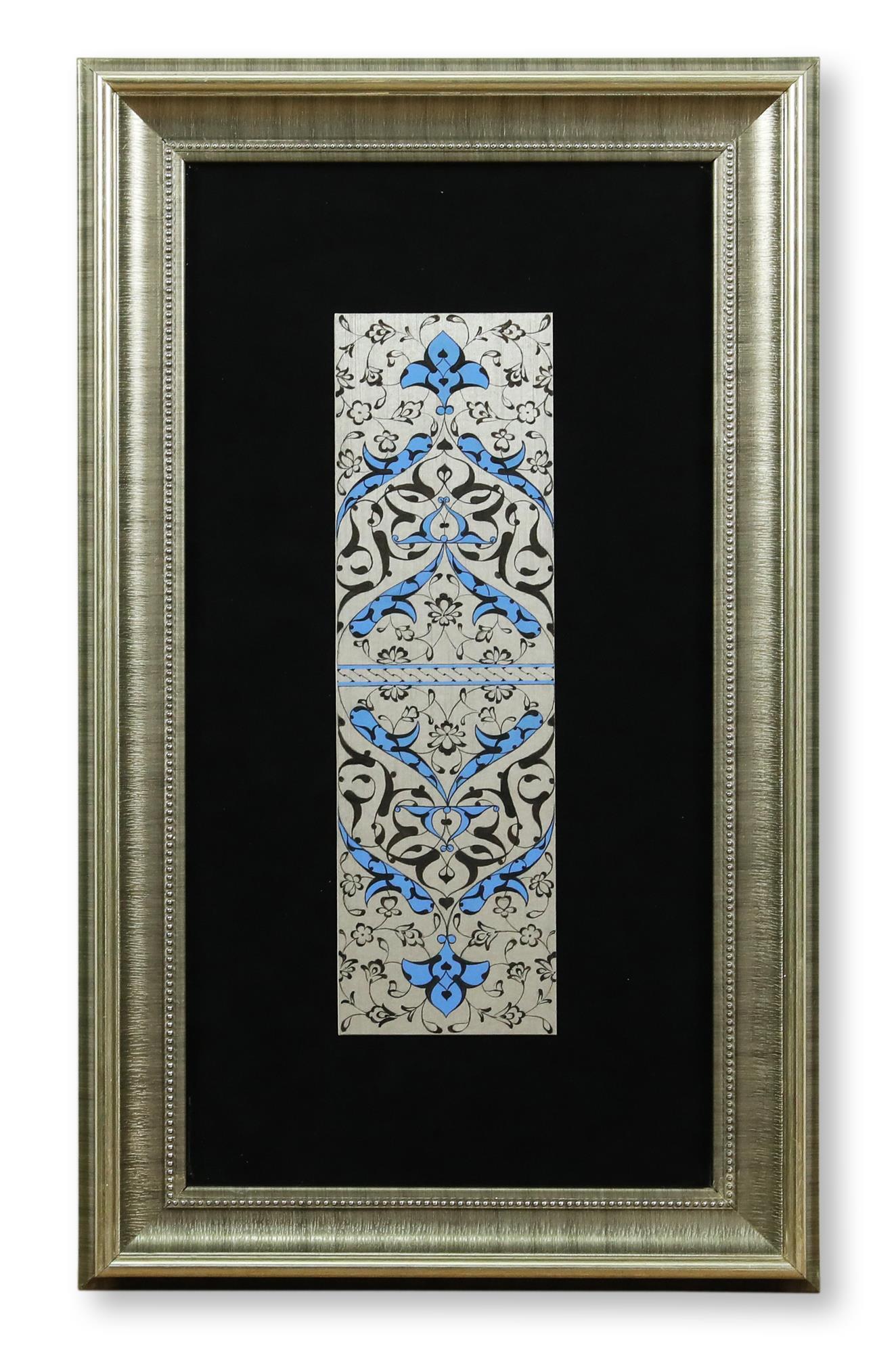 e38 EL İŞÇİLİĞİ TEZHİP TABLO 45*26 cm - 5101