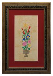 e38 EL İŞÇİLİĞİ VAZOLU BUKET 41*28 cm - 1796 - e38