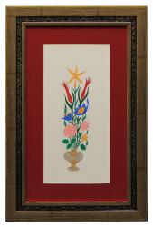 e38 EL İŞÇİLİĞİ VAZOLU BUKET - 41*27 cm - 1797 - e38